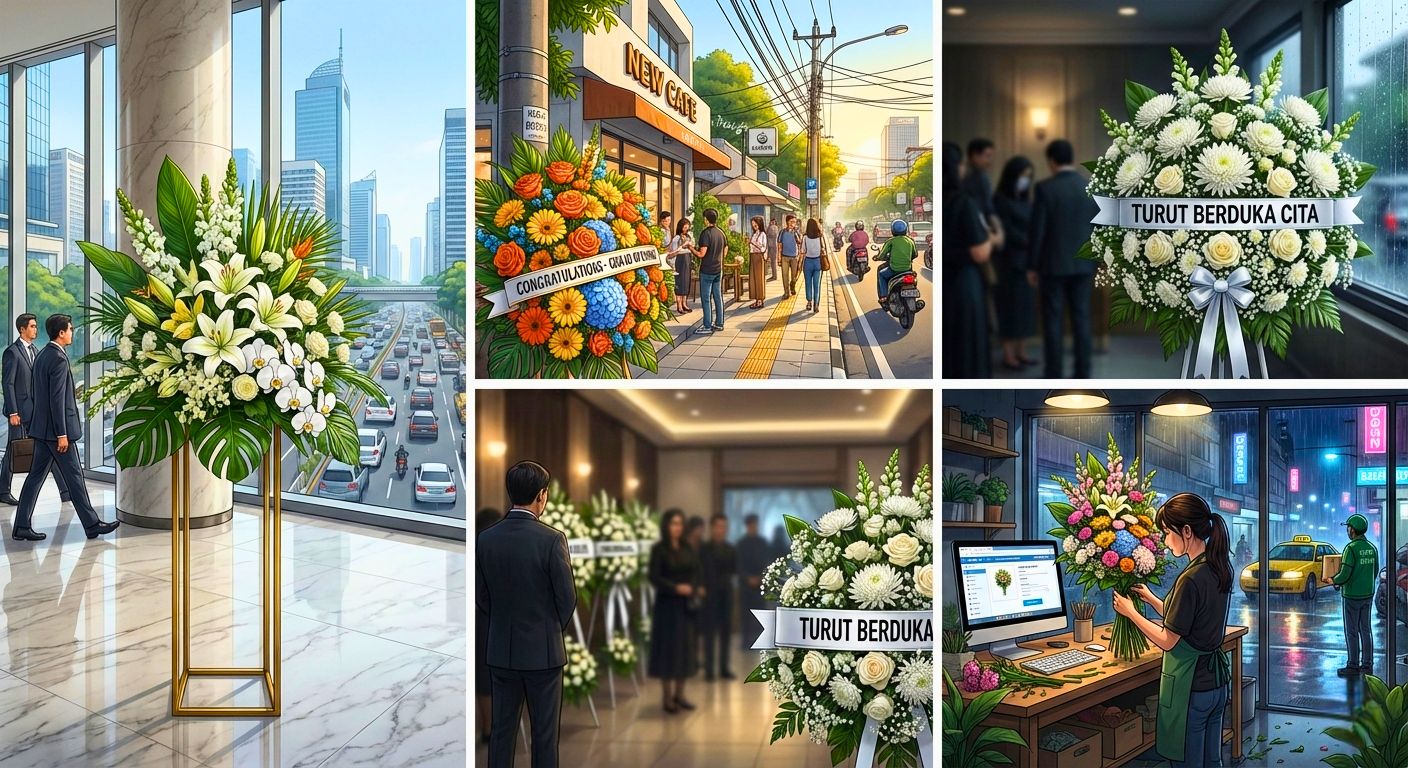 Standing Flower Jakarta: Pilihan Rangkaian Bunga Elegan untuk Berbagai Acara